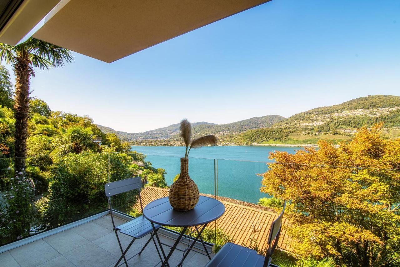 La Palma 1 By Quokka 360 - Modern Panoramic Lake View Flat Montagnola Exterior photo