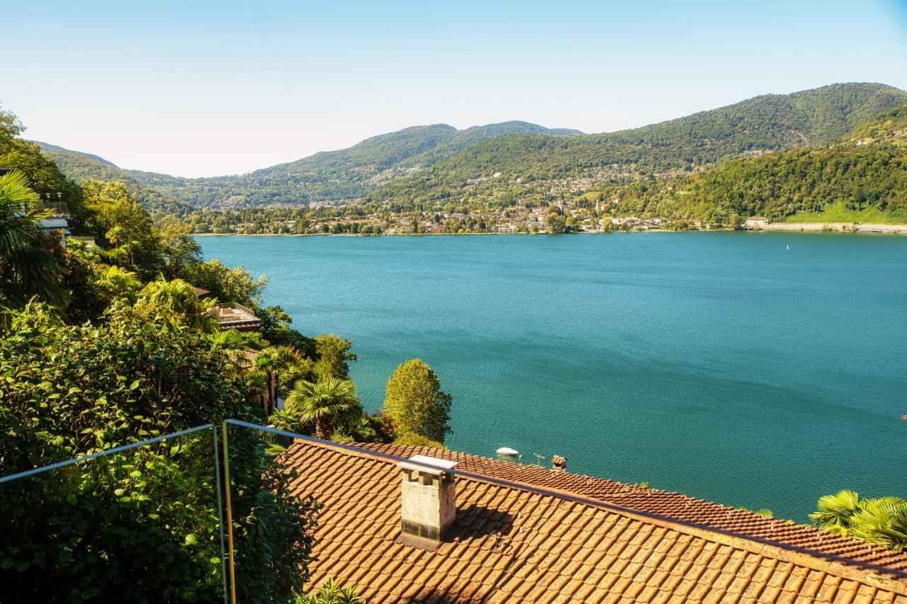 La Palma 1 By Quokka 360 - Modern Panoramic Lake View Flat Montagnola Exterior photo